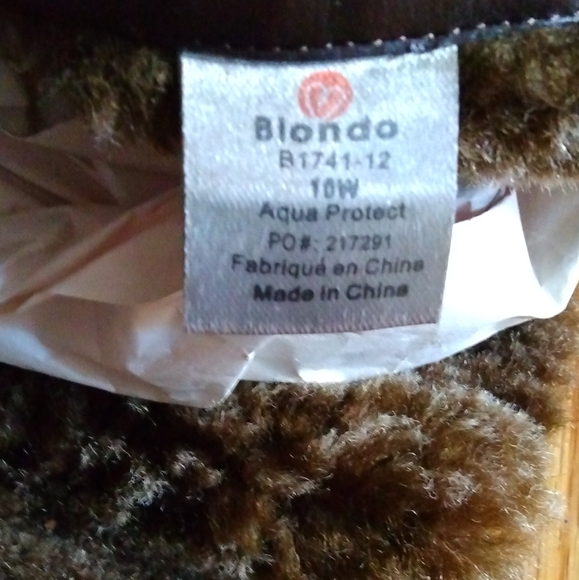 Blondie Mid Calf Womens Brown Leather Boots with real sheep Fur Lining - Picture 7 of 8